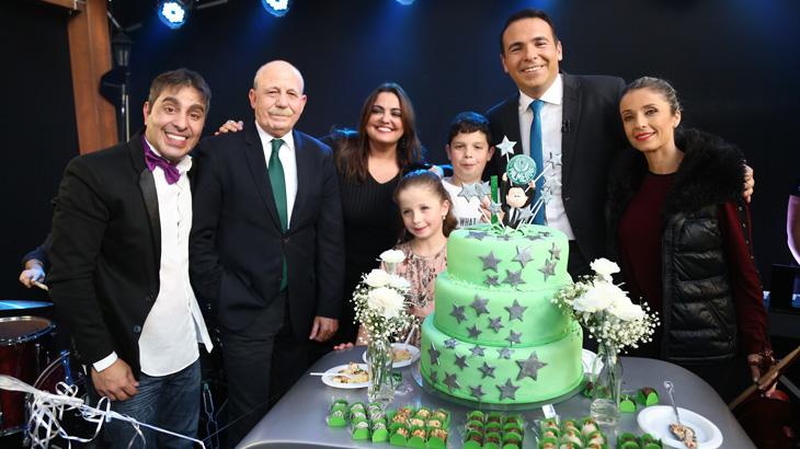 Reinaldo Gottino se emociona com homenagem dos filhos pelo seu aniversário de 40 anos